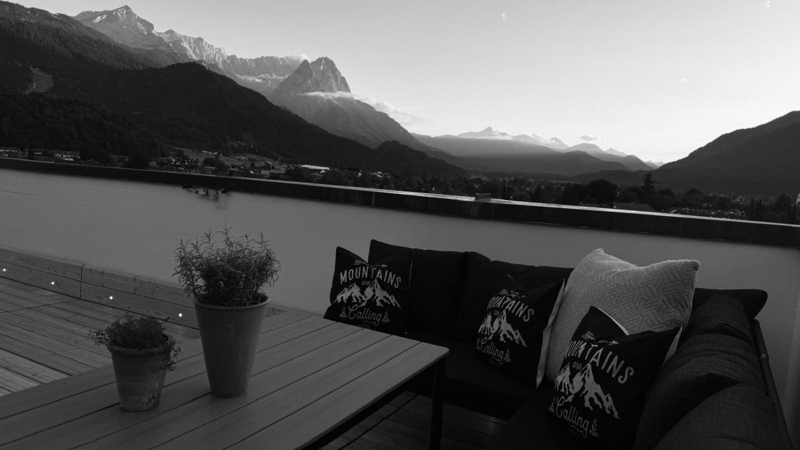 Dachterrasse Panorama-Glueck II Apartment Garmisch-Partenkirchen Exterior photo