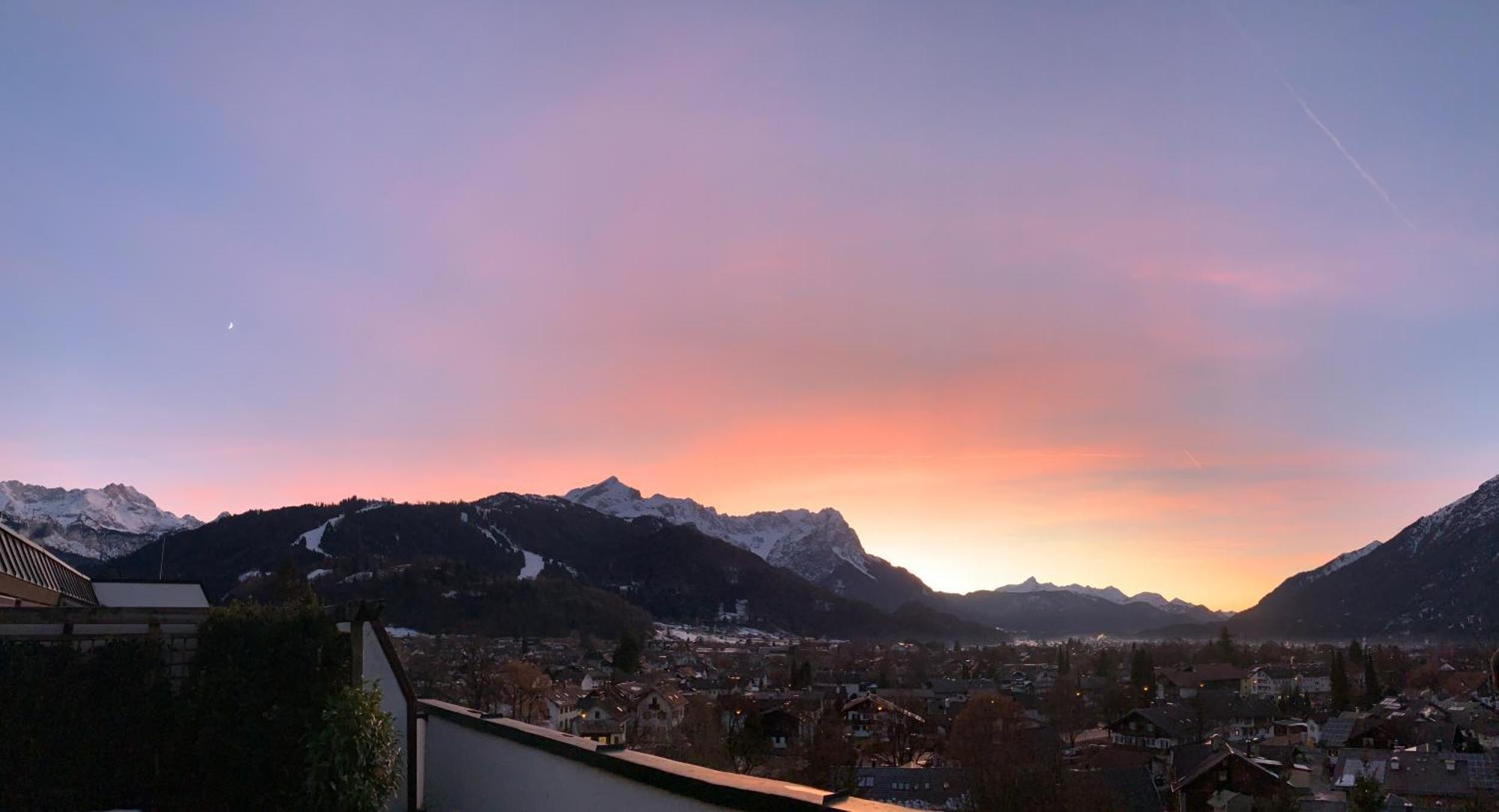 Dachterrasse Panorama-Glueck II Apartment Garmisch-Partenkirchen Exterior photo