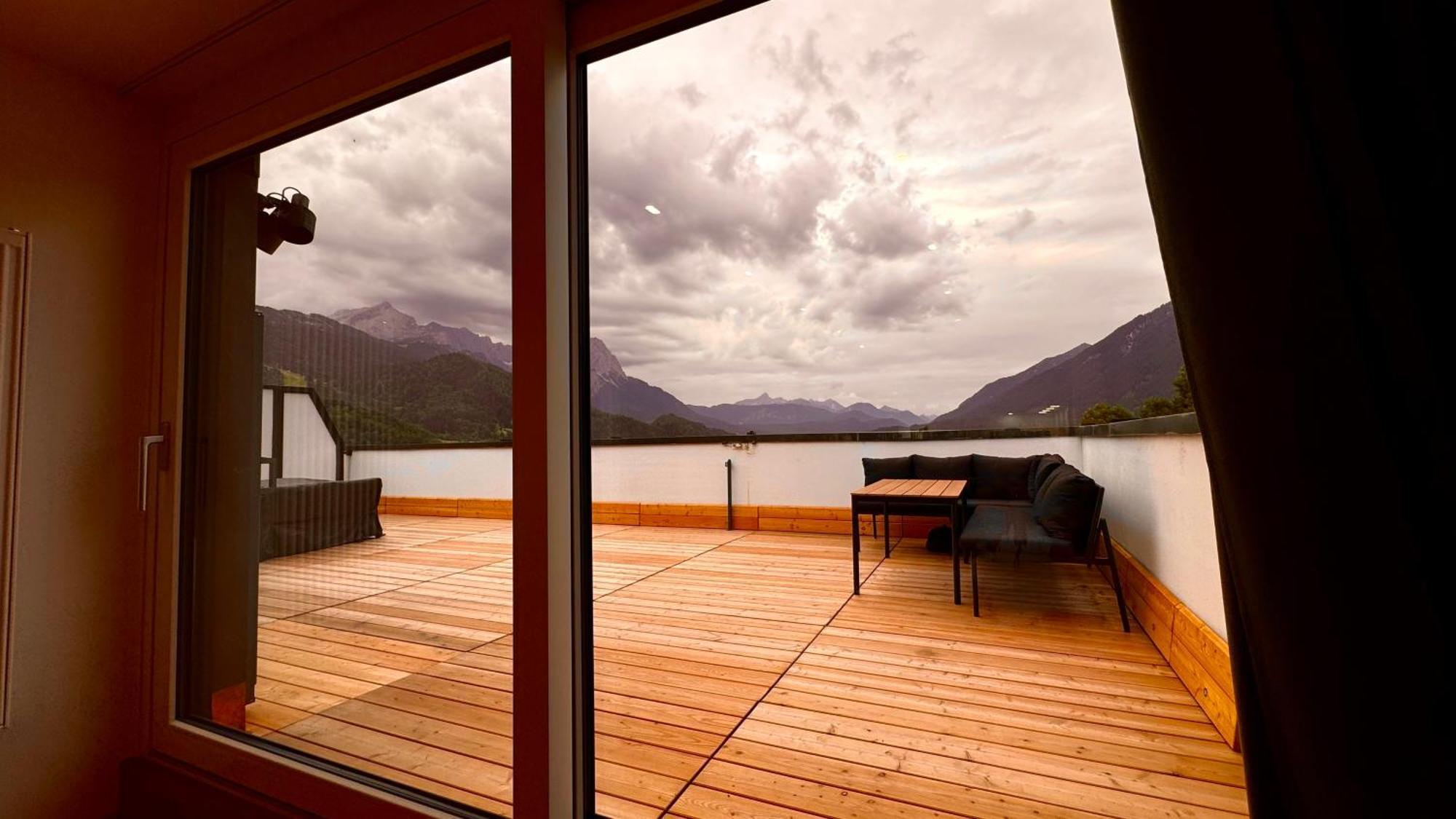 Dachterrasse Panorama-Glueck II Apartment Garmisch-Partenkirchen Exterior photo