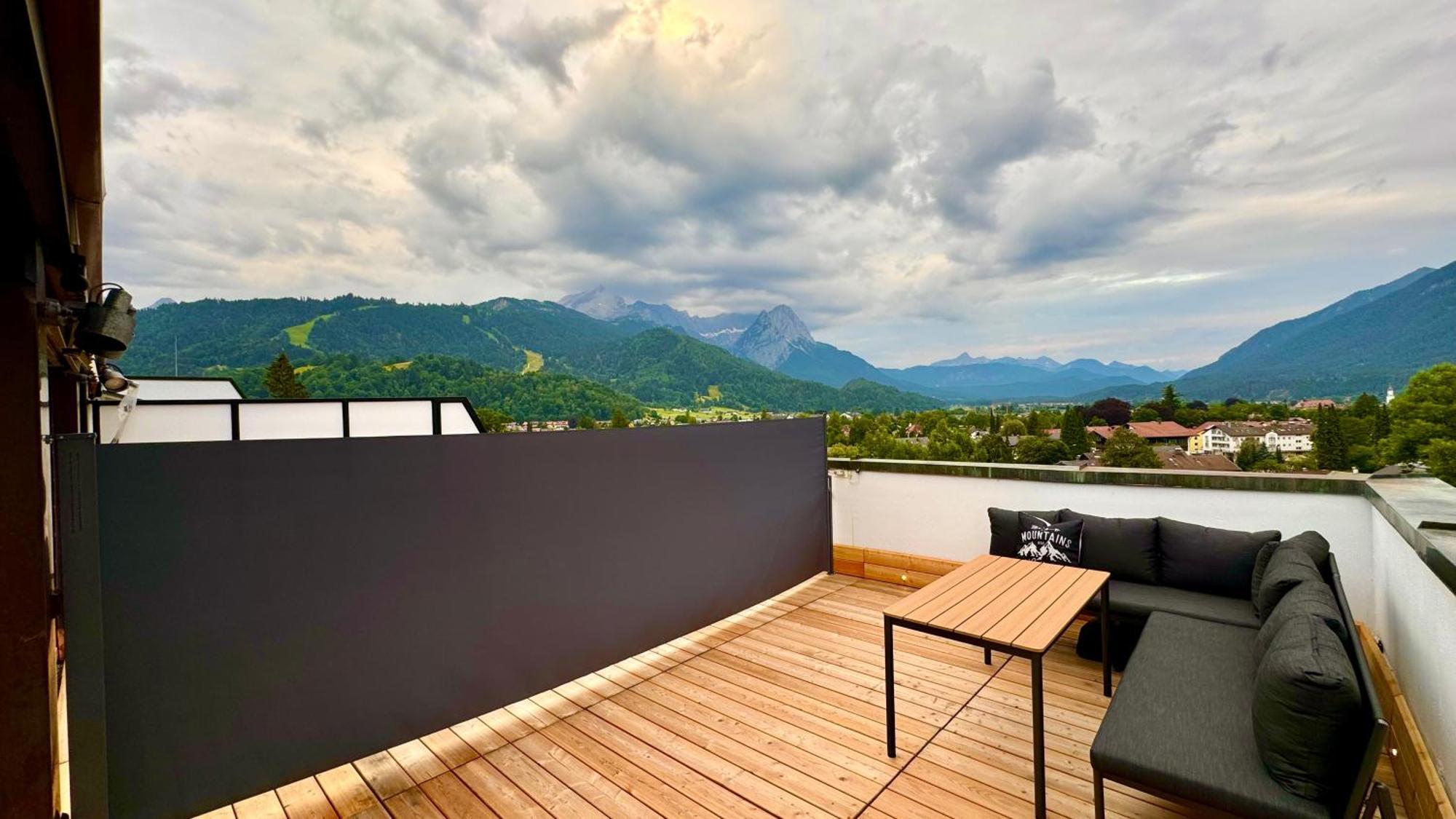 Dachterrasse Panorama-Glueck II Apartment Garmisch-Partenkirchen Exterior photo